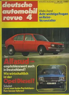 Deutsche Automobil Revue 1973 April