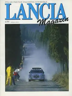Lancia Magazin 1986 Heft 4