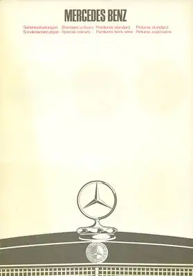 Mercedes-Benz Farben 12.1967