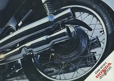 Honda CB 500 Four Prospekt ca. 1974