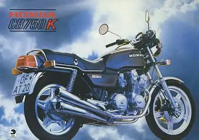 Honda CB 750 K Prospekt ca. 1979