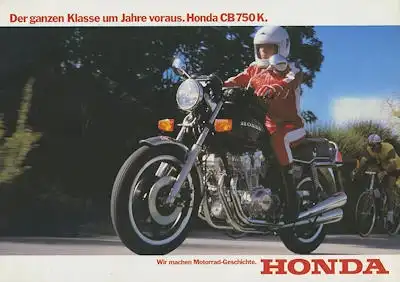 Honda CB 750 K Prospekt 1980