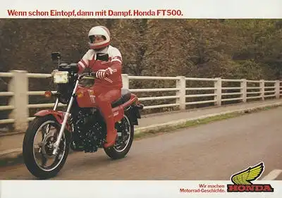 Honda FT 500 Prospekt 1982