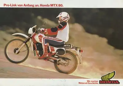 Honda MTX 80 Prospekt 1982