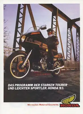 Honda Tourer Programm 1983