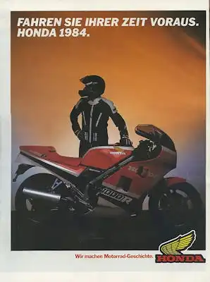 Honda Programm 1984