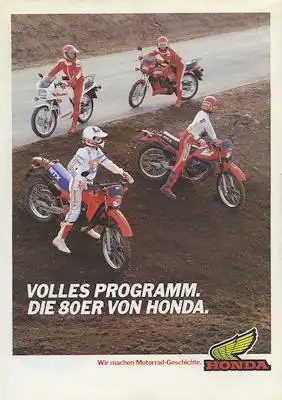 Honda 80er Programm 1984