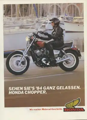 Honda Chopper Programm 1984