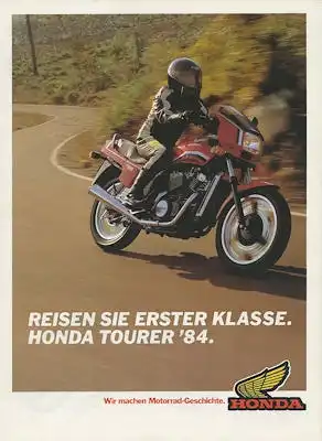 Honda Tourer Programm 1984