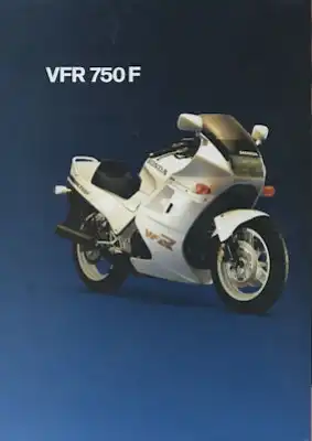 Honda VFR 750 F Prospekt 1986