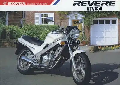 Honda NTV 650 Revere Prospekt 1987