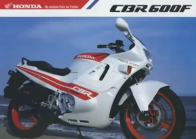 Honda CBR 600 F Prospekt 1987