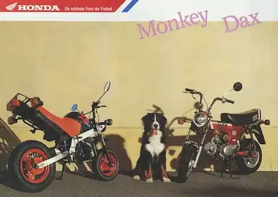 Honda Monkey + Dax Prospekt 1988
