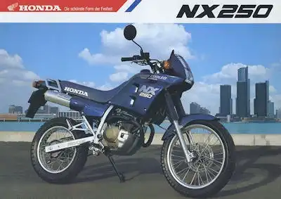 Honda NX 250 Prospekt 1988