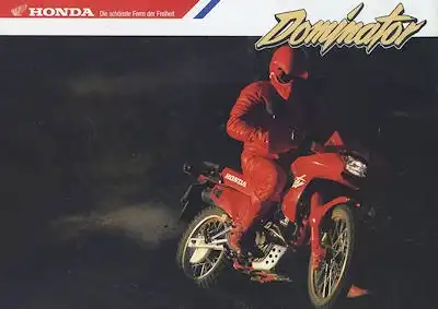 Honda Dominator Prospekt 1988