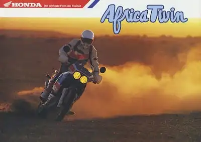 Honda African Twin Prospekt 1988