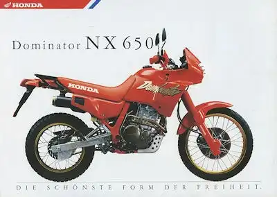 Honda NX 650 Prospekt 1989