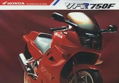 Honda VFR 750 F Prospekt 1990