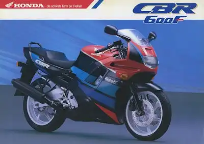Honda CBR 600 F Prospekt 1991