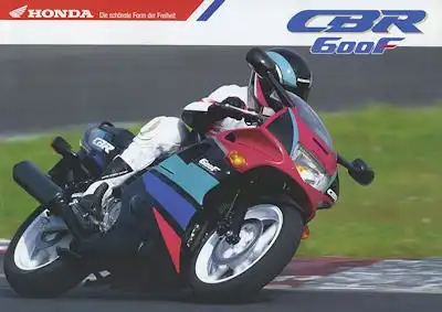 Honda CBR 600 F Prospekt 1991