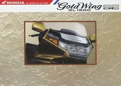 Honda Gold Wing GL 1500 SE Prospekt 1991