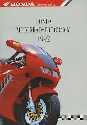 Honda Programm 1992