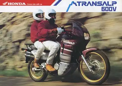 Honda Transalp 600 V Prospekt 1992