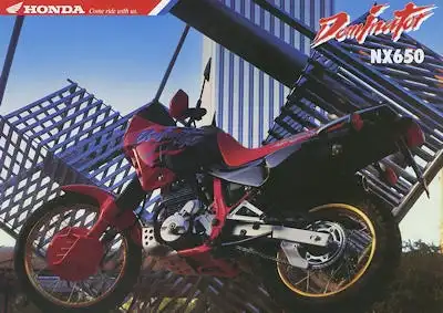 Honda NX 650 Dominator Prospekt 1993
