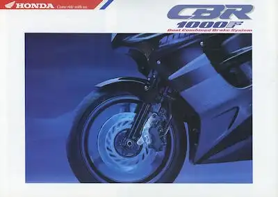 Honda CBR 1000 F Prospekt 1993