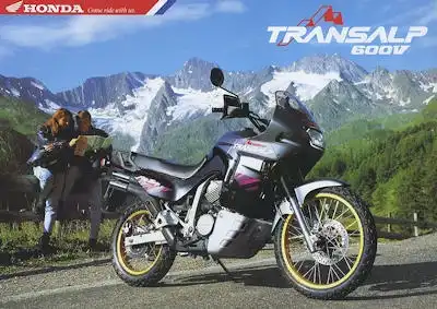 Honda Transalp 600 V brochure 1994