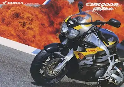 Honda CBR 900 RR Fire Blade Prospekt 1996