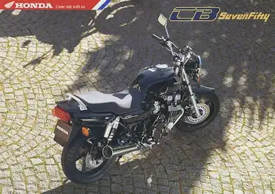 Honda CB Seven Fifty Prospekt 1997