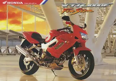 Honda VTR 1000 F Fire Storm Prospekt 1997