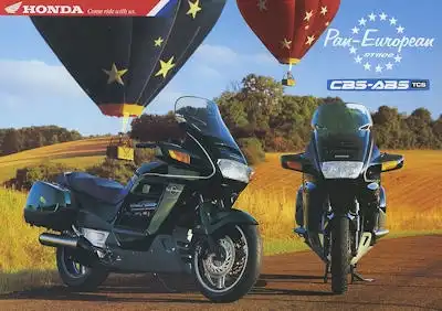 Honda Pan European Prospekt 1997