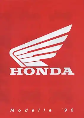 Honda Programm 1998