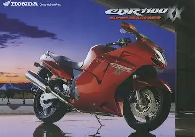 Honda CBR 1100 XX Super Blackbird Prospekt 1999