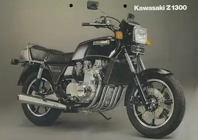 Kawasaki Z 1300 Prospekt ca. 1979