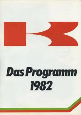 Kawasaki Programm 1982