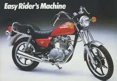 Kawasaki Z 250 LTD Prospekt ca. 1982