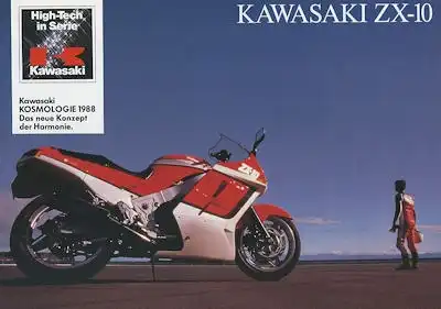 Kawasaki ZX-10 Prospekt ca. 1988