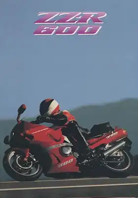 Kawasaki ZZR 600 Prospekt ca. 1990