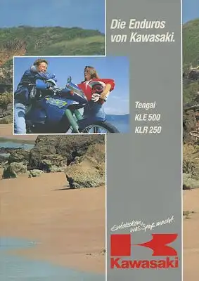 Kawasaki Enduros Prospekt 1992
