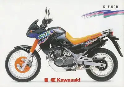 Kawasaki KLE 500 Prospekt 9.1992