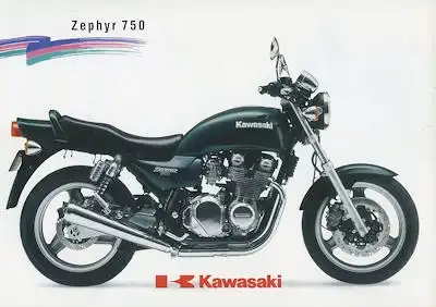 Kawasaki Zephyr 750 Prospekt 9.1992