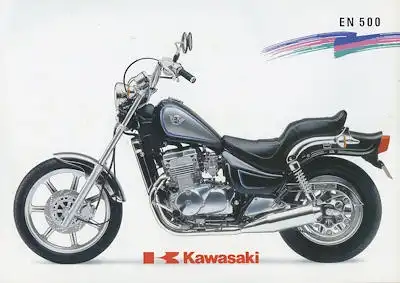 Kawasaki EN 500 Prospekt 9.1992