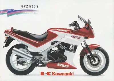 Kawasaki GPZ 500 S Prospekt 9.1992