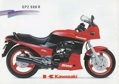 Kawasaki GPZ 900 R Prospekt 9.1992