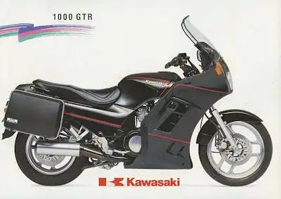 Kawasaki 1000 GTR Prospekt 9.1992