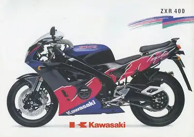 Kawasaki ZXR 400 Prospekt 9.1992