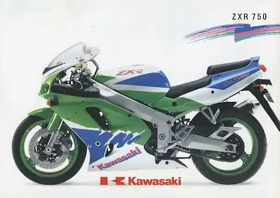 Kawasaki ZXR 750 Prospekt 9.1992